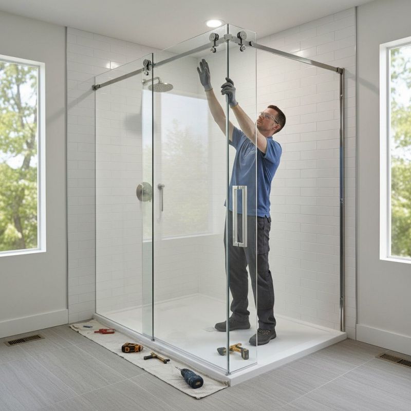 Shower Door Installation in Littleton, CO