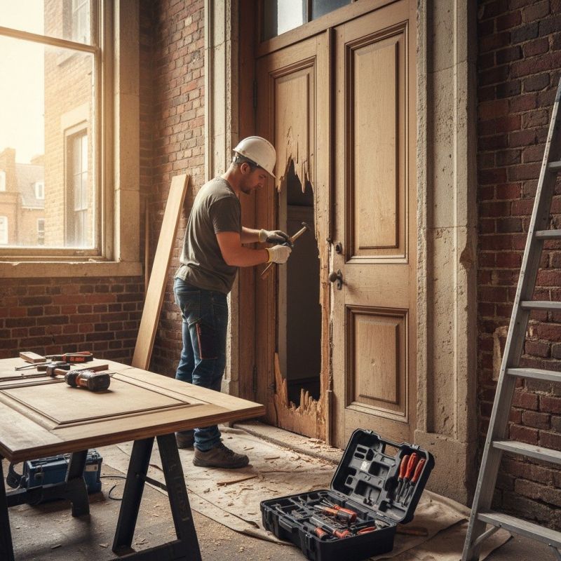 Balcony Door Repair in Alpharetta, GA