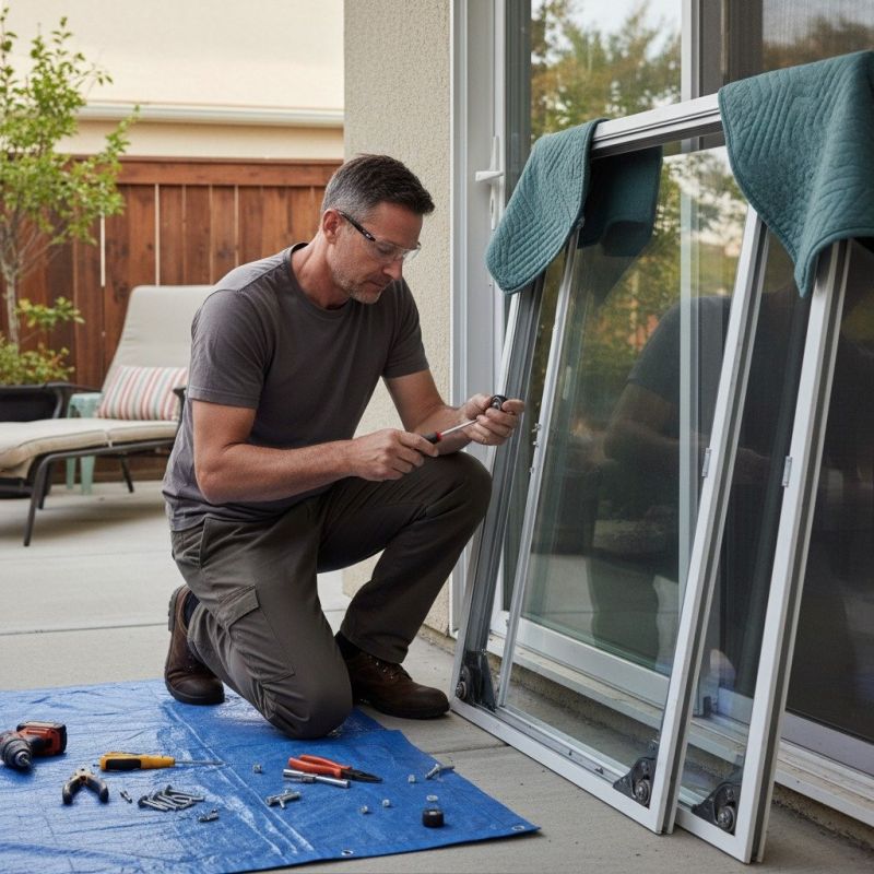 Door Track Repair Service in Overland Park, KS