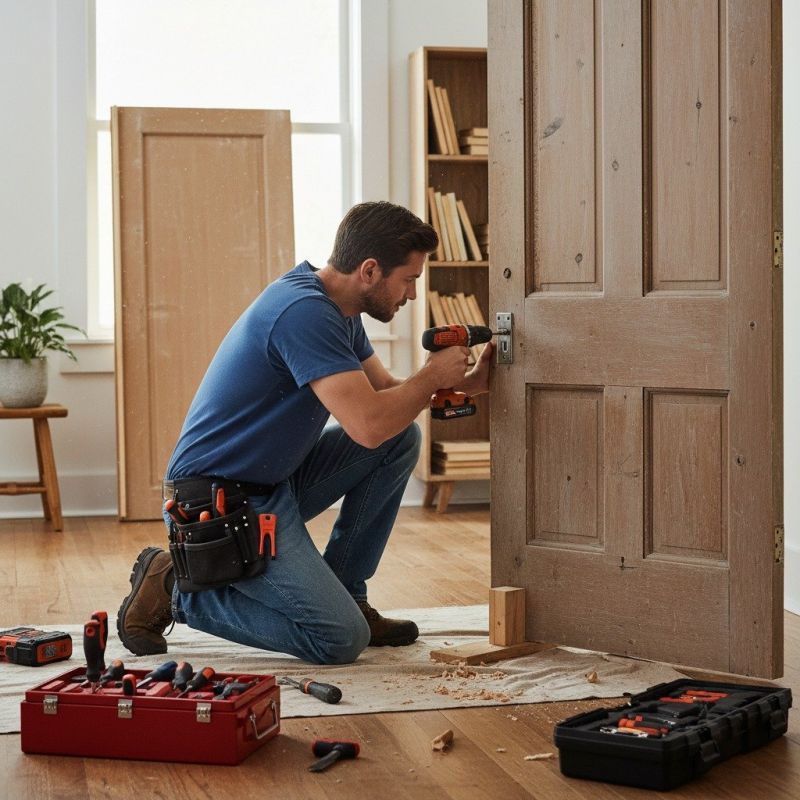 Entrance Door Repair in Kansas City, KS