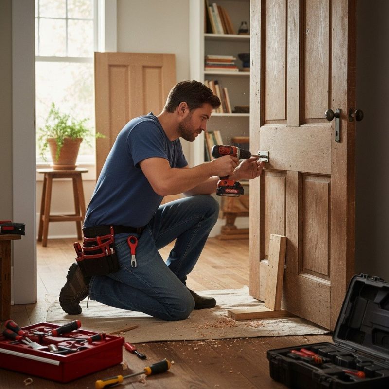 Entrance Door Repair in Conroe, TX