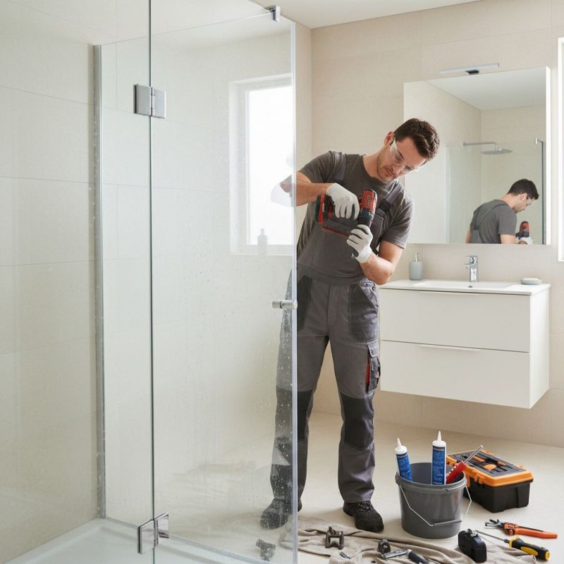 Glass Shower Door Repair in Alpharetta, GA