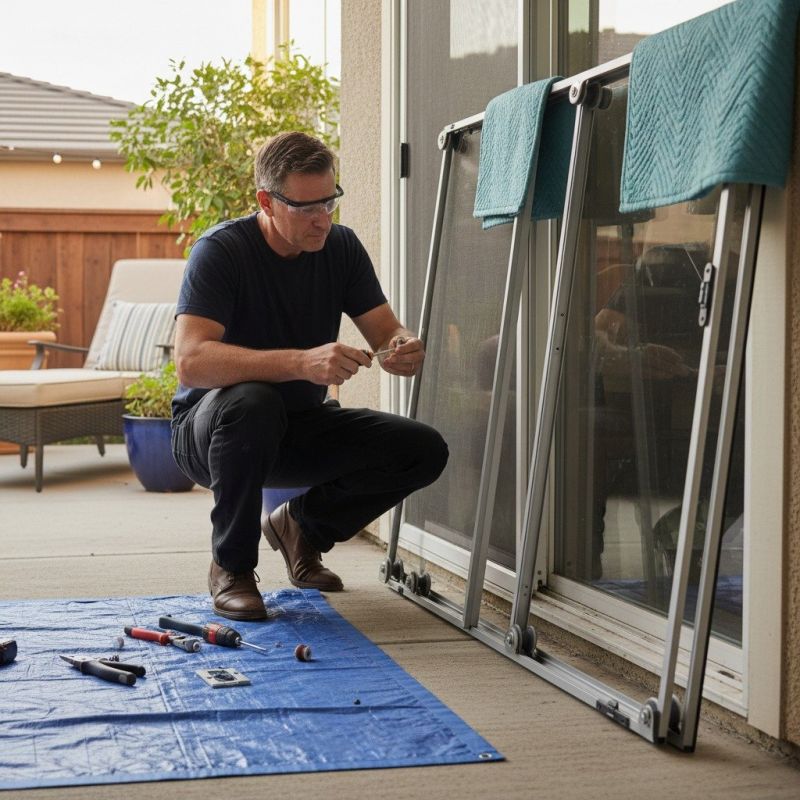 Sliding Patio Door Repair in Alpharetta, GA