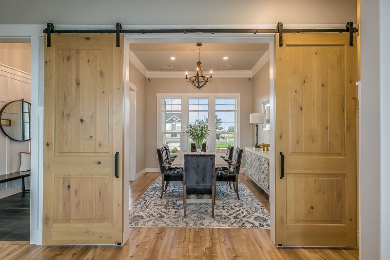 Wood Sliding Door Installation in Overland Park, KS